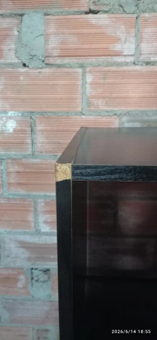 Estantería negra modular