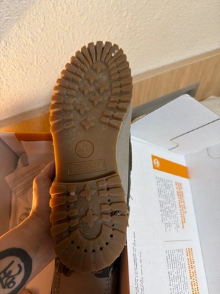 Zapatos Timberland Beige y Gris