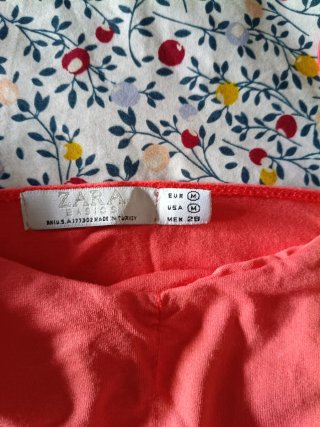 Lote 2 Camisetas Zara Talla M