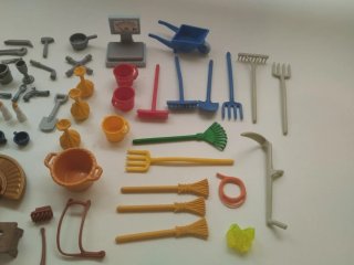 Lote Playmobil Accesorios Varios