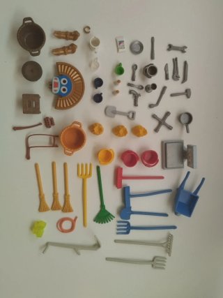 Lote Playmobil Accesorios Varios