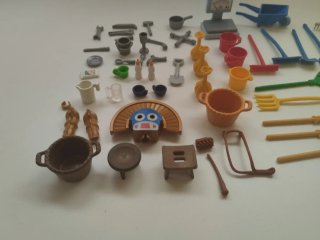 Lote Playmobil Accesorios Varios