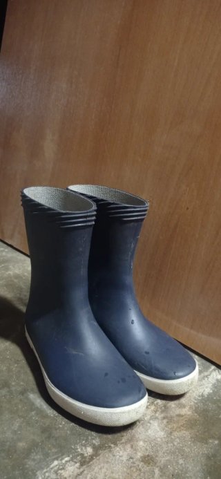Stivaletti impermeabili blu navy per bambini