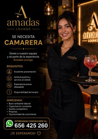 Se necesita camarera