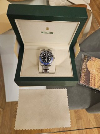 Rolex GMT-Master II Negro/Azul