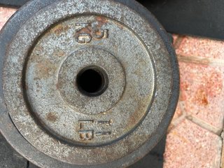 Conjunto de Discos de peso Domyos 20kg, 10kg...