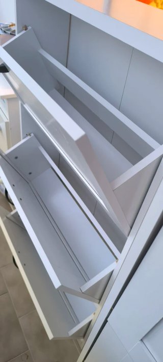 2 Zapateros grandes 130cm cada, como nuevo, Madera