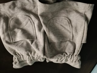 Pantaloncini donna grigi taglia S