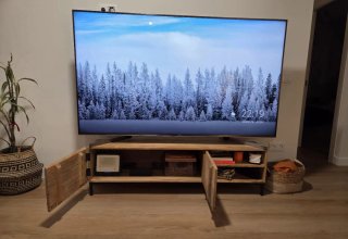 Mueble TV Roble Macizo