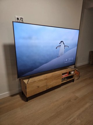 Mueble TV Roble Macizo