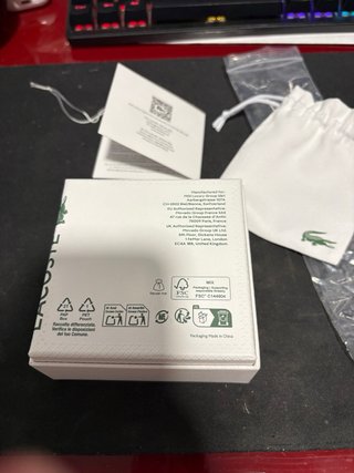 Pulsera Lacoste Oficial Plata
