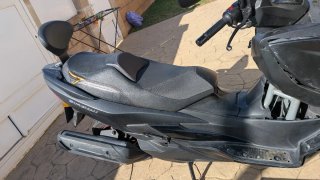 Suzuki burgman 400cc accidentada
