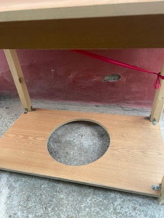 Mesa camilla 120x100x69 cm