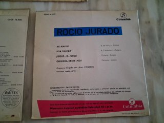 Vinilos 45 RPM Flamenco y Pop Español