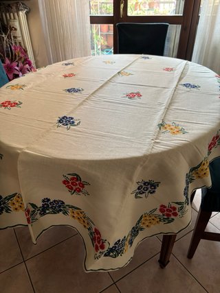Tovaglie vintage in lino