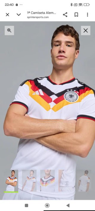 Camiseta Adidas Alemania Talla M