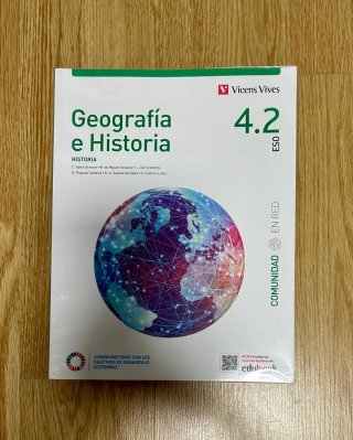 Libro Geografía e Historia 4° ESO Vicens Vives