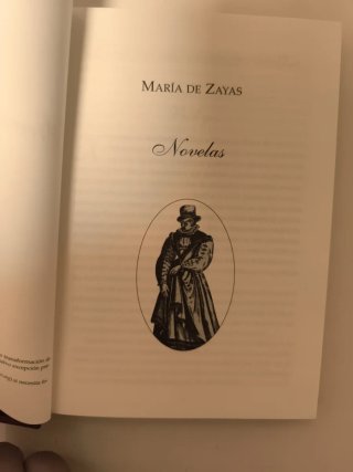 Novelas, María de Zayas