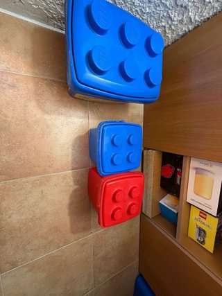 Lego sfuso circa 5 kg con contenitori originali