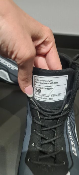 OMP SPORT BOTINES MY2022 FIA 8856-2018