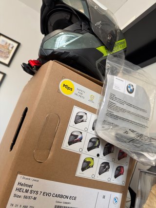 Casco BMW System 7 Carbon Talla M