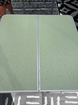 Mesa plegable camping aluminio