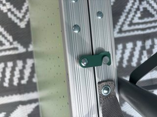 Mesa plegable camping aluminio