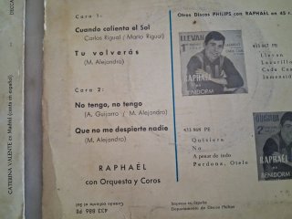 Lote 4 Vinilos 45 RPM