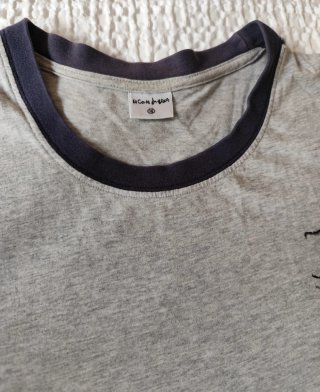 Pijama de verano de El Corte Inglés Talla M gris