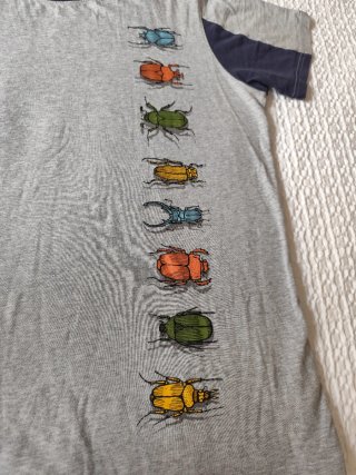 Pijama de verano de El Corte Inglés Talla M gris