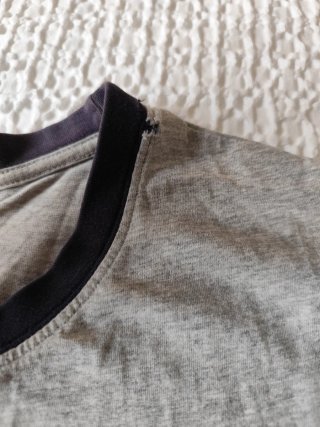 Pijama de verano de El Corte Inglés Talla M gris