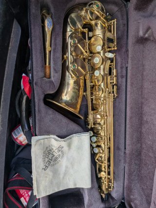 Saxofón Alto Selmer SA80 Serie II año 2000