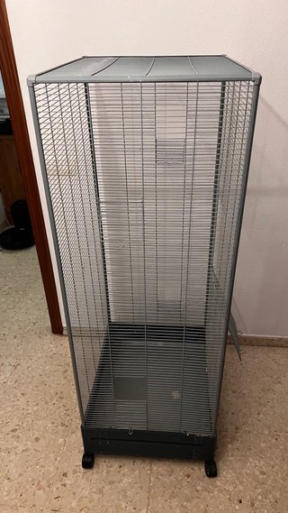 Pajarera grande con ruedas 150cm