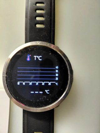 Reloj Inteligente Smartwatch con ECG y Temperatura