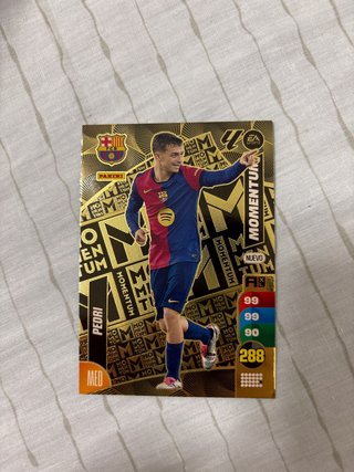 Carta Pedri Momentum FC Barcelona 2023