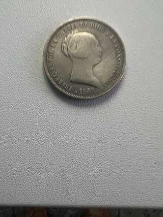 Moneda de plata antigua