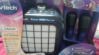 Karaoke VTech Light Party Duo 40W Novo Caixa