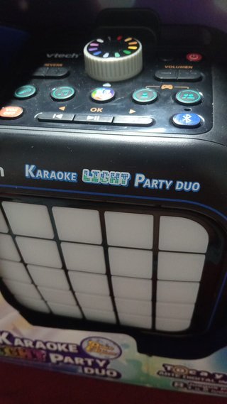 Karaoke VTech Light Party Duo 40W Novo Caixa