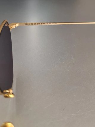 Gafas de sol Vysen Eyewear RK2 doradas