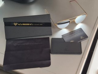 Gafas de sol Vysen Eyewear RK2 doradas