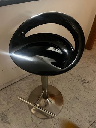 Taburete Alto Negro