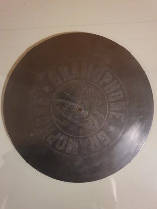 Disco Pizarra Gramophone Concert Record Tosca