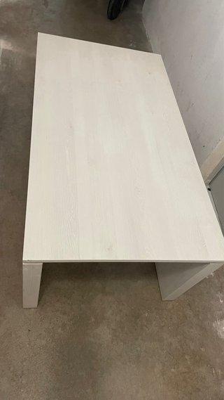 Mesa de centro elevable madera maciza