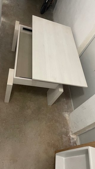 Mesa de centro elevable madera maciza
