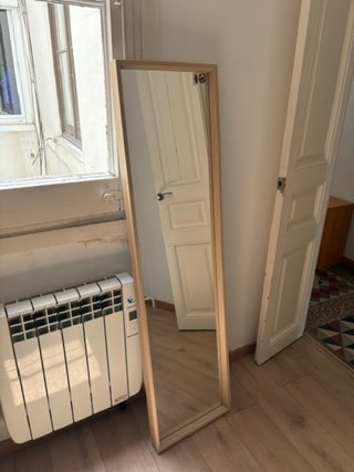 Espejo de pie madera