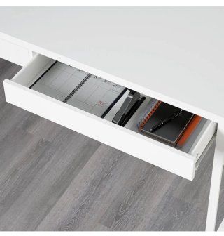 Mesa escritorio Micke blanca