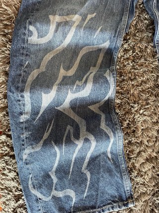 Pantaloni Bershka x DEMON HUNTERS