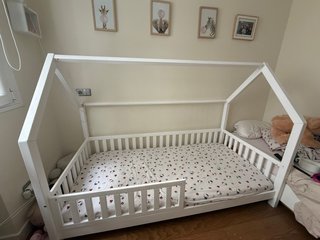 Cama Casa Infantil Blanca