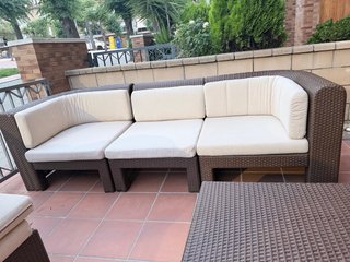 Conjunto Muebles de Jardín exterior