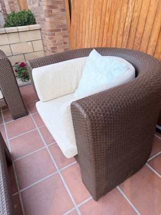 Conjunto Muebles de Jardín exterior